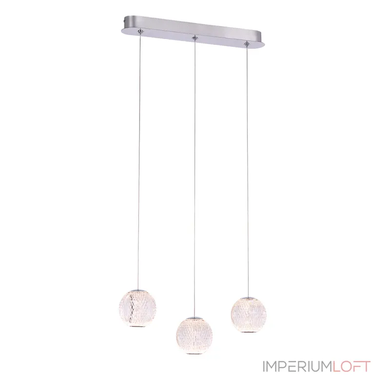Подвесной светильник Delight Collection Elliot Diamante MD20001012-3B chrome Подвесной светильник Delight Collection Elliot Diamante MD20001012-3B chrome