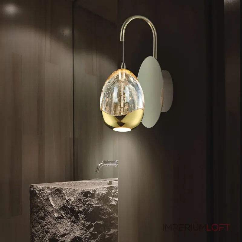 Настенный светильник Delight Collection Terrene MB13003023-1A gold от ImperiumLoft