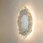 Зеркало настенное Delight Collection Mirror 8658W/L clear от ImperiumLoft