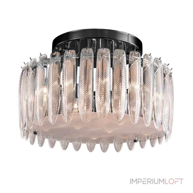 Потолочный светильник Delight Collection Piuma MX22027002-D65 matt black от ImperiumLoft