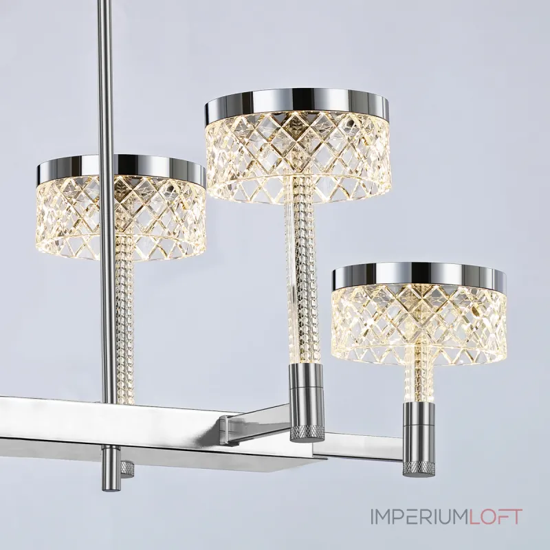 Люстра на штанге Delight Collection Diamond cut MD21020075-6B chrome Люстра на штанге Delight Collection Diamond cut MD21020075-6B chrome