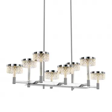 Люстра на штанге Delight Collection Diamond cut MD21020075-8B chrome Люстра на штанге Delight Collection Diamond cut MD21020075-8B chrome
