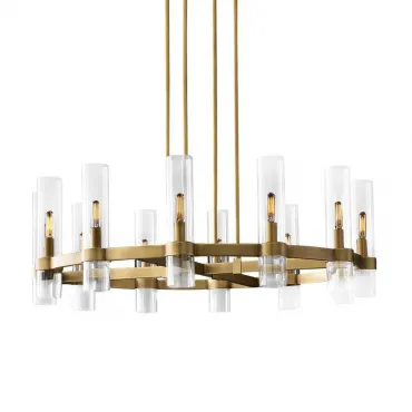 Люстра на штанге Delight Collection Ravelle MT8888-8H antique brass Люстра на штанге Delight Collection Ravelle MT8888-8H antique brass