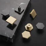 Ручка-кнопка Delight Collection HK005 HK005 brass от ImperiumLoft