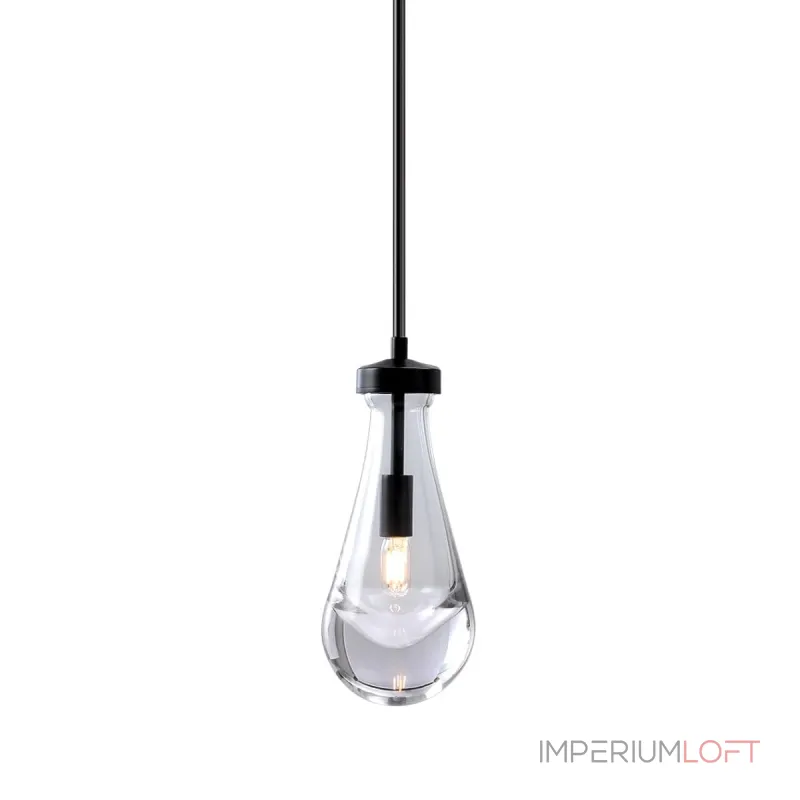 Подвесной светильник Delight Collection Raindrop MT9093-1H black brushed gold