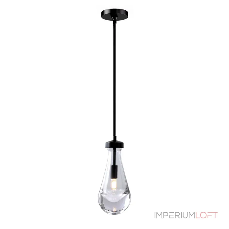 Подвесной светильник Delight Collection Raindrop MT9093-1H black brushed gold