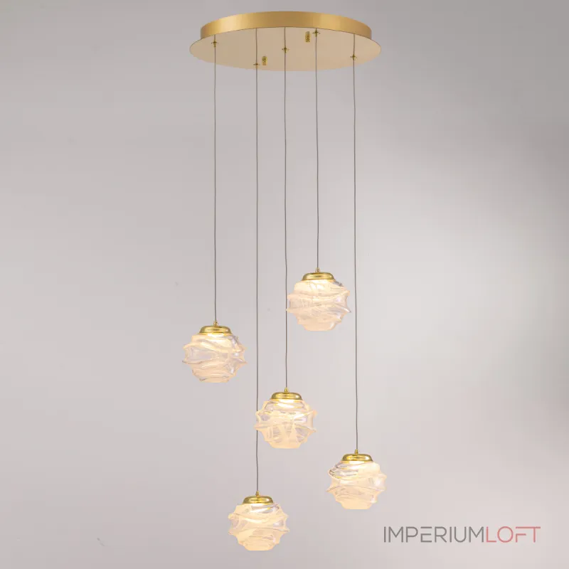 Подвесной светильник Delight Collection MD25030003-5A gold/clear