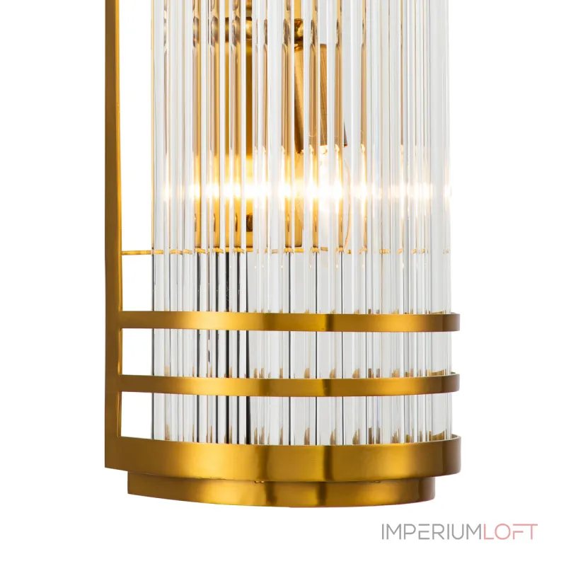 Настенный светильник Delight Collection Wall lamp KM1284W-2 brass от ImperiumLoft