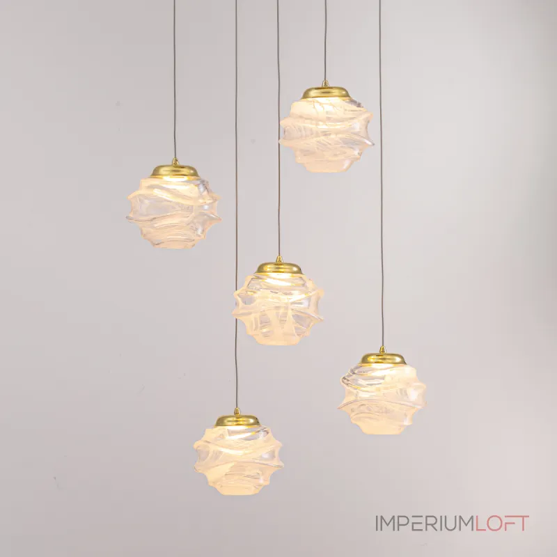 Подвесной светильник Delight Collection MD25030003-5A gold/clear