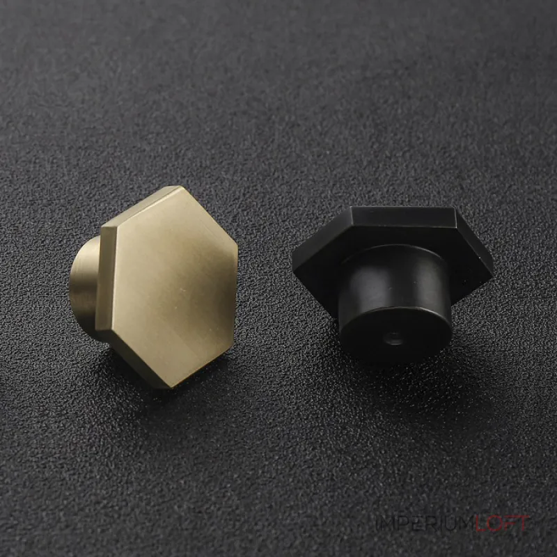 Ручка-кнопка Delight Collection HK005 HK005 brass от ImperiumLoft