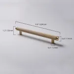 Ручка-скоба Delight Collection HK009 HK012 brass от ImperiumLoft