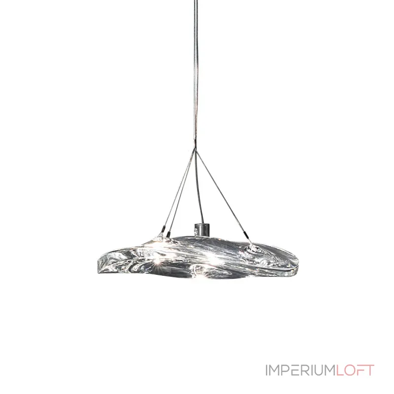 Подвесной светильник Delight Collection Manta 2049P/D250 silver/clear Подвесной светильник Delight Collection Manta 2049P/D250 silver/clear