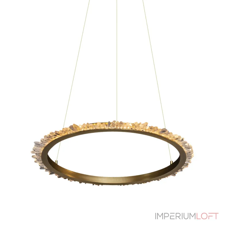 Подвесной светильник Delight Collection Quartz Halo MD20020154-1A satin gold