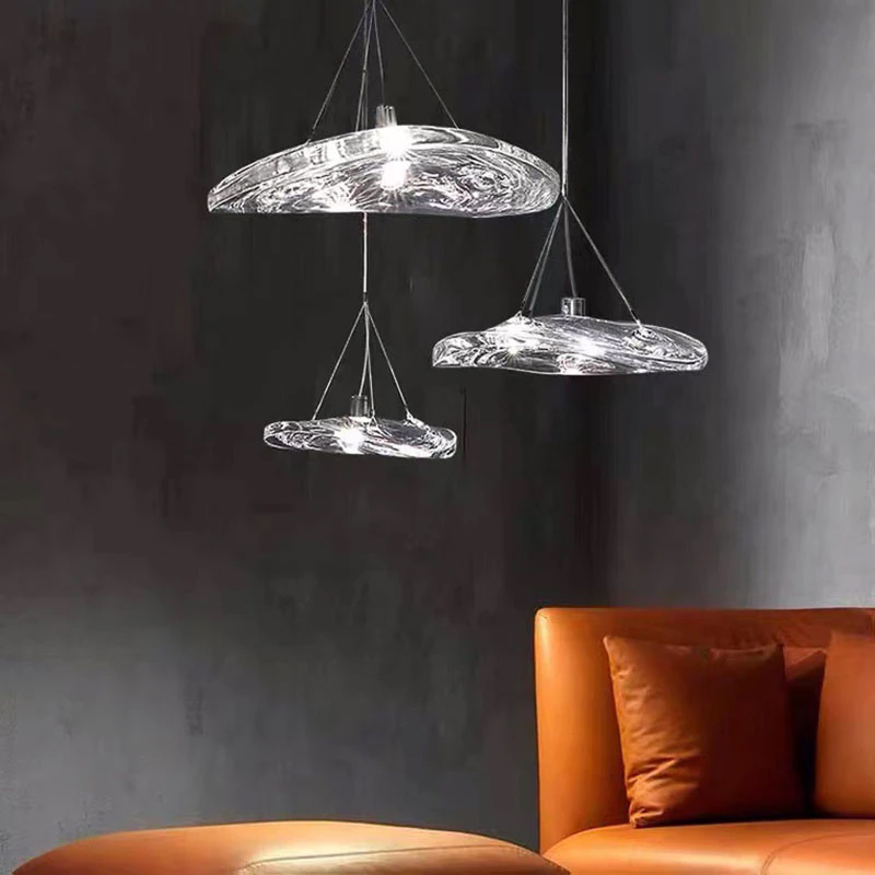 Подвесной светильник Delight Collection Manta 2049P/D250 silver/clear Подвесной светильник Delight Collection Manta 2049P/D250 silver/clear