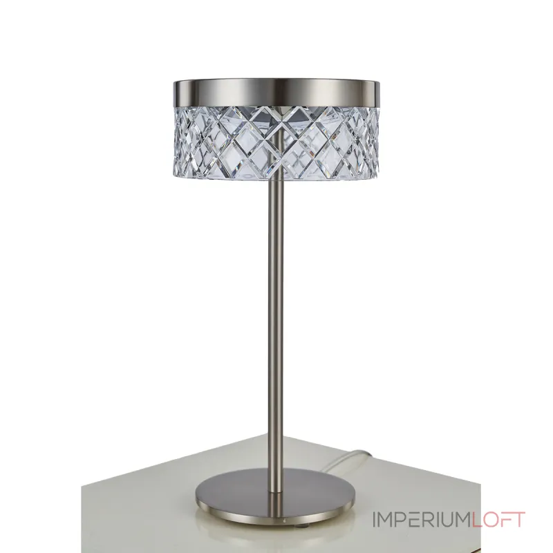 Настольная лампа Delight Collection Diamond cut MT21020075-1A satin nickel от ImperiumLoft Настольная лампа Delight Collection Diamond cut MT21020075-1A satin nickel от ImperiumLoft