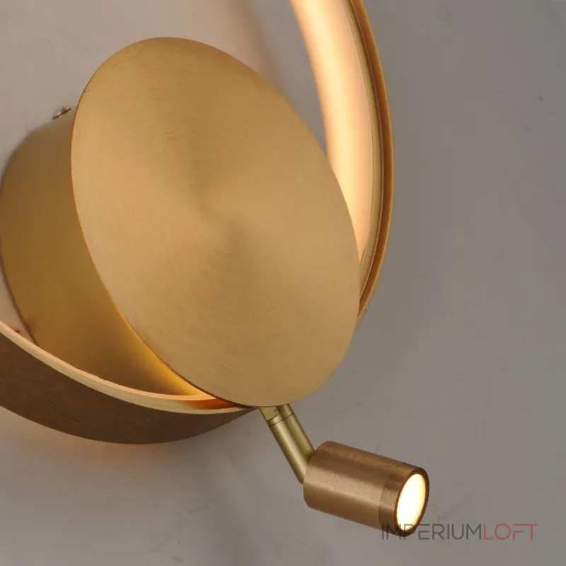 Настенный светильник Delight Collection MD2047 MB2047-1A rose gold от ImperiumLoft