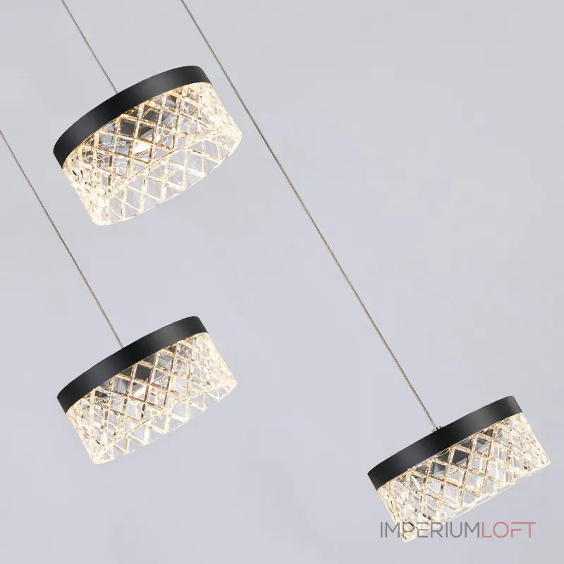 Подвесной светильник Delight Collection Diamond cut MD21020075-3A matt black Подвесной светильник Delight Collection Diamond cut MD21020075-3A matt black