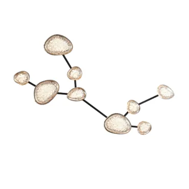 Настенный светильник Delight Collection MT9125 2309-Virgo matt black/french gold Настенный светильник Delight Collection MT9125 2309-Virgo matt black/french gold