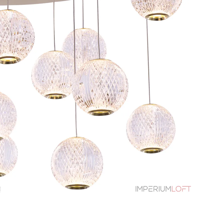 Подвесной светильник Delight Collection Elliot Diamante MD20001012-17A gold Подвесной светильник Delight Collection Elliot Diamante MD20001012-17A gold