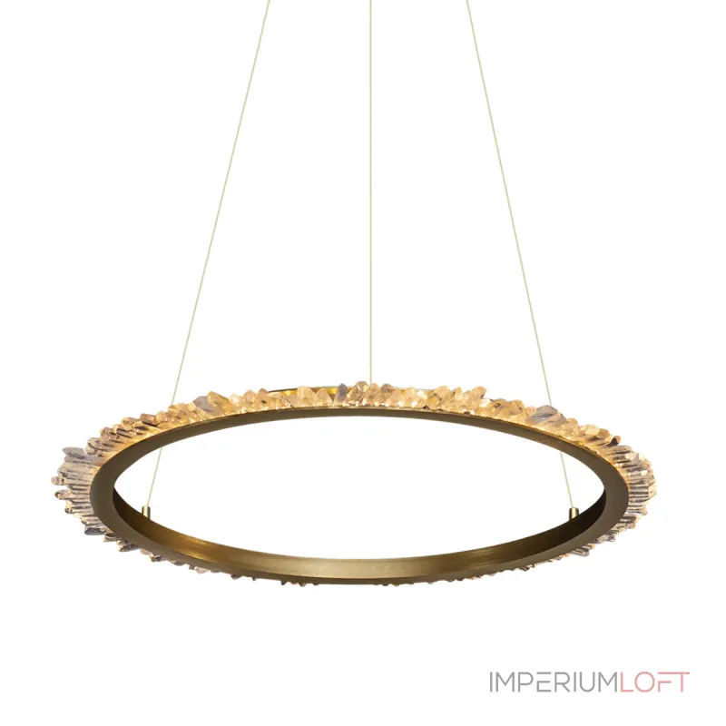 Подвесной светильник Delight Collection Quartz Halo MD20020154-1B satin gold Подвесной светильник Delight Collection Quartz Halo MD20020154-1B satin gold