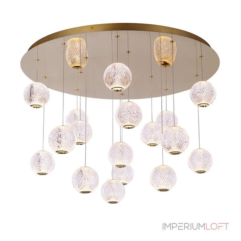 Подвесной светильник Delight Collection Elliot Diamante MD20001012-17A gold Подвесной светильник Delight Collection Elliot Diamante MD20001012-17A gold