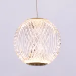 Подвесной светильник Delight Collection Elliot Diamante MD20001012-17A gold