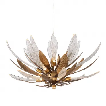 Подвесная люстра Delight Collection RP168416 RP168416-19 bronze/clear Подвесная люстра Delight Collection RP168416 RP168416-19 bronze/clear