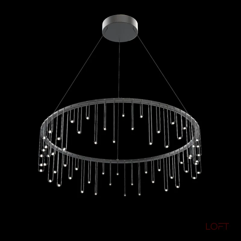 Подвесная люстра Delight Collection MD23001008 MD23001008-1B black