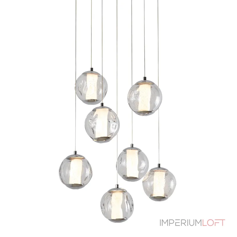 Подвесной светильник Delight Collection OD2437 OD2437-7 gold/clear