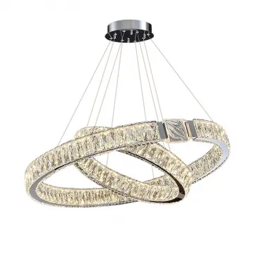 Подвесная люстра Delight Collection D8010 D8010P/2R/D800+600 gold/silver Подвесная люстра Delight Collection D8010 D8010P/2R/D800+600 gold/silver