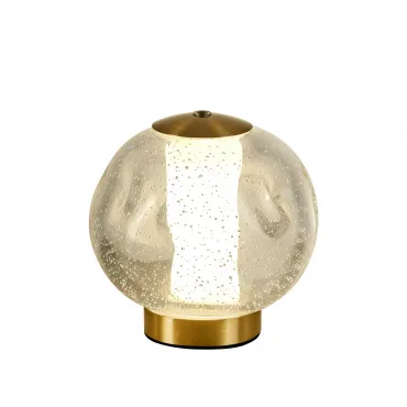 Настольная лампа Delight Collection OT2437-T brass/clear