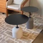 Приставной столик Delight Collection River River Side Table Ø55 от ImperiumLoft