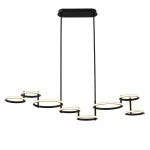 Люстра на штанге Delight Collection MD20001002 MD20001002-8A matt black