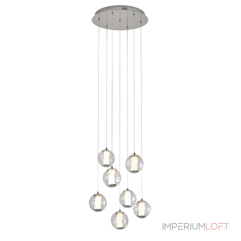 Подвесной светильник Delight Collection OD2437 OD2437-7 gold/clear