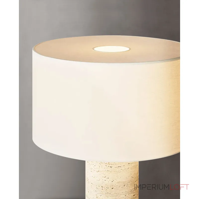 Настольная лампа Delight Collection Stone Table Lamp 5003T travertine от ImperiumLoft