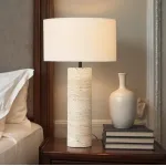 Настольная лампа Delight Collection Stone Table Lamp 5003T travertine от ImperiumLoft