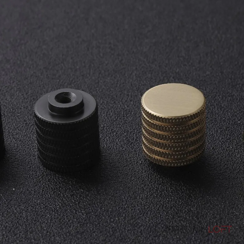 Ручка-кнопка Delight Collection HK001 HK001 black от ImperiumLoft Ручка-кнопка Delight Collection HK001 HK001 black от ImperiumLoft