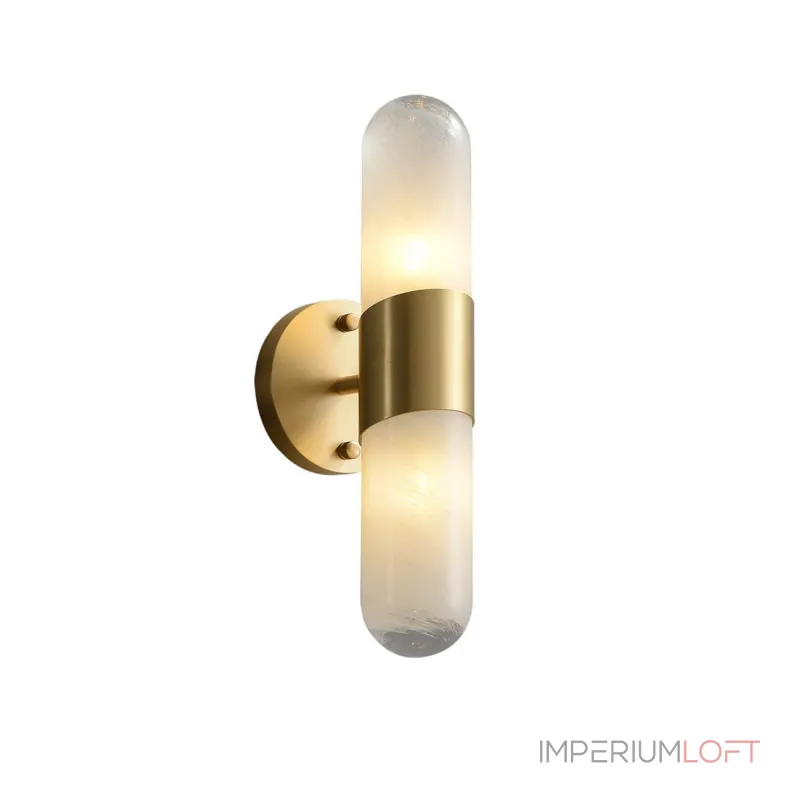 Настенный светильник Delight Collection Sorno MT9056-2W brass от ImperiumLoft