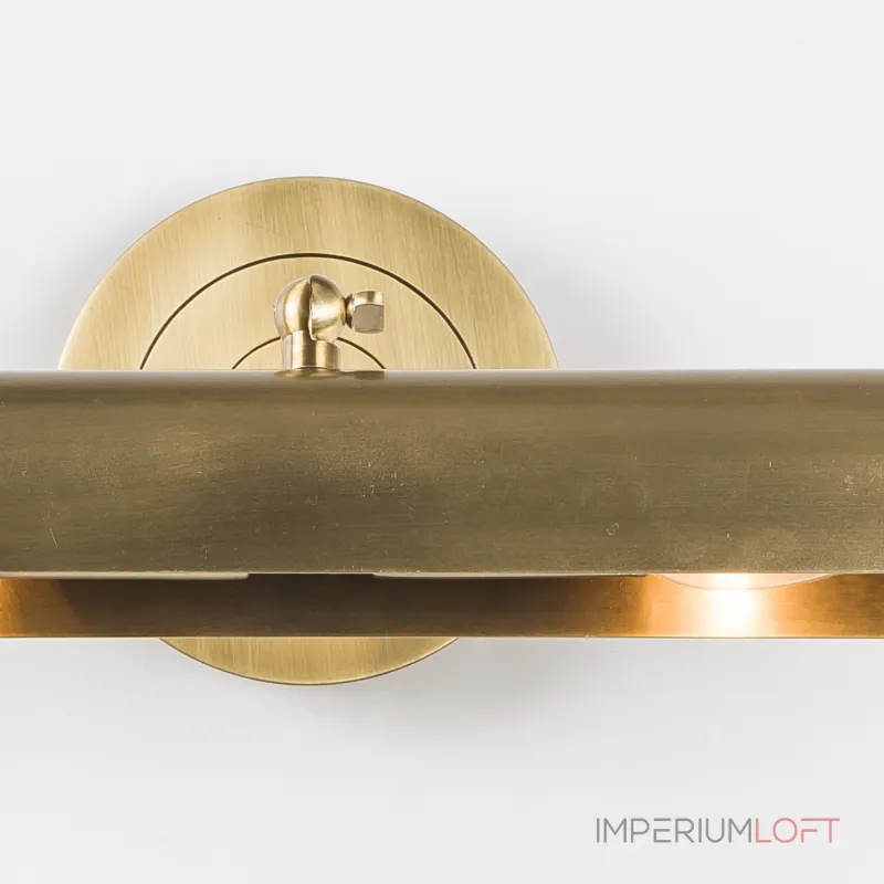 Подсветка для картин Delight Collection XD030-2 brass от ImperiumLoft