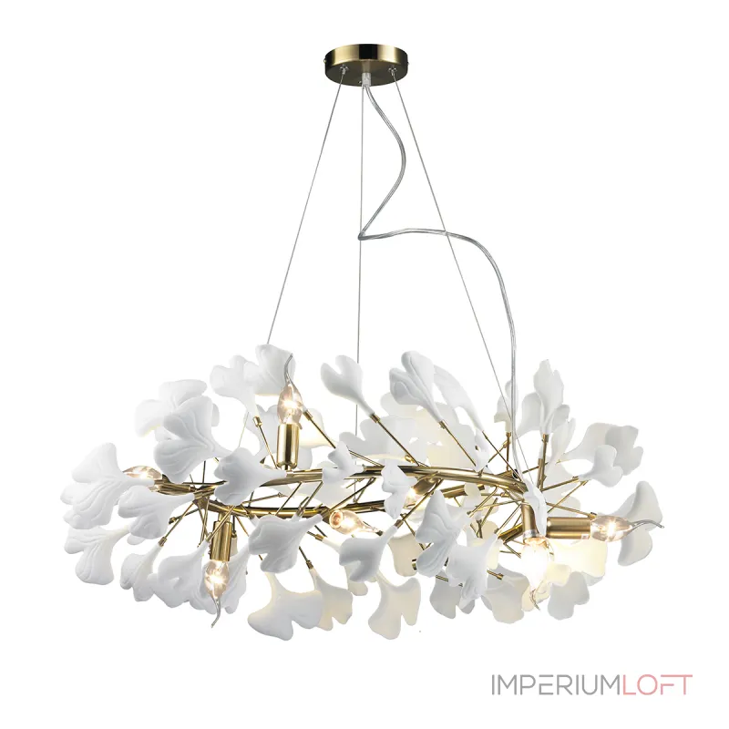 Подвесная люстра Delight Collection 10881 10881P/R800 gold/white Подвесная люстра Delight Collection 10881 10881P/R800 gold/white