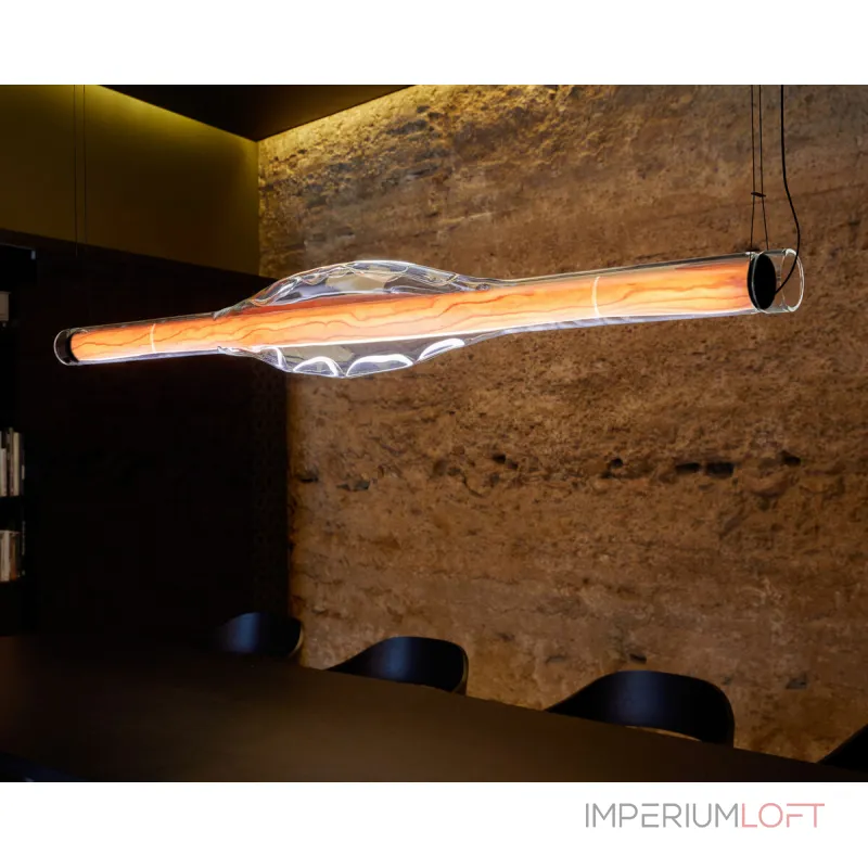 Подвесной светильник Delight Collection Dune 9118P gold/clear