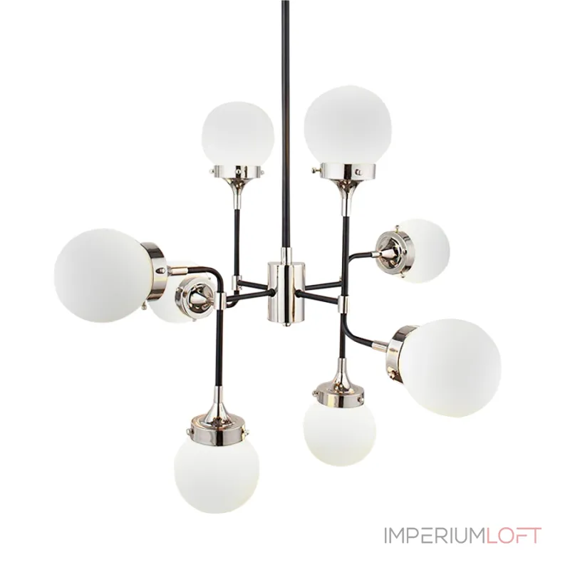 Люстра на штанге Delight Collection Bistro Globe KG0521P-8W от ImperiumLoft