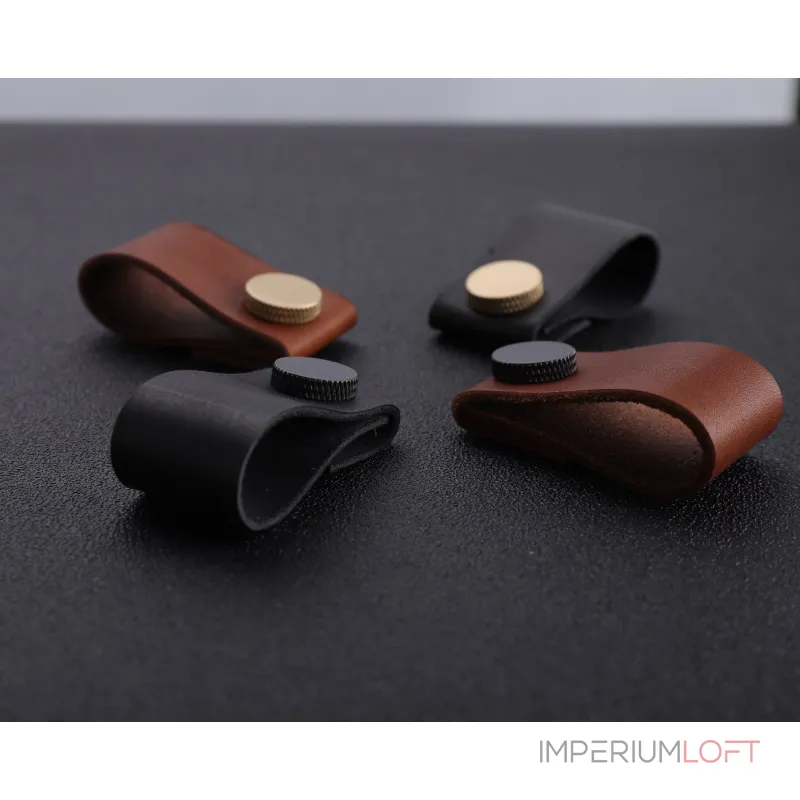 Ручка-петля Delight Collection HK007 HK007 brass/black от ImperiumLoft Ручка-петля Delight Collection HK007 HK007 brass/black от ImperiumLoft