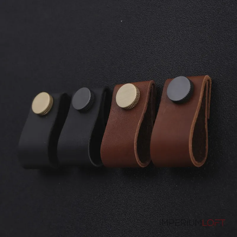 Ручка-петля Delight Collection HK007 HK007 brass/black от ImperiumLoft Ручка-петля Delight Collection HK007 HK007 brass/black от ImperiumLoft