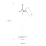 Настольная лампа Delight Collection Table lamp MT8906-1T antique brass от ImperiumLoft