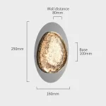 Настенный светильник Delight Collection MT9125 MT9125-1WB pearl black от ImperiumLoft