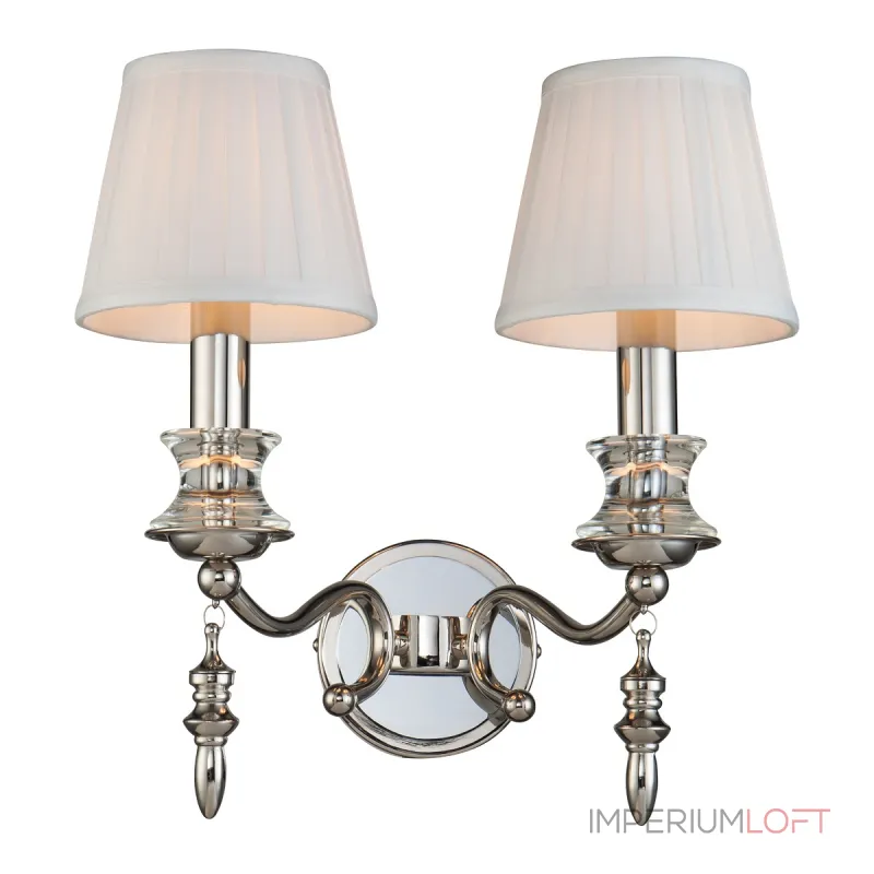 Настенный светильник Delight Collection KM0837W-2 chrome от ImperiumLoft Настенный светильник Delight Collection KM0837W-2 chrome от ImperiumLoft