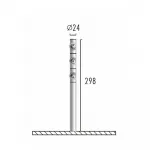 Подсветка Delight Collection 7162 71-62-921 warm white black от ImperiumLoft