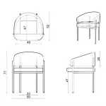 Стул Delight Collection Hola Hola Chair от ImperiumLoft