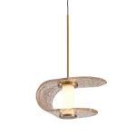 Подвесной светильник Delight Collection MD24020901 MD24020901-1A gold/cognac от ImperiumLoft